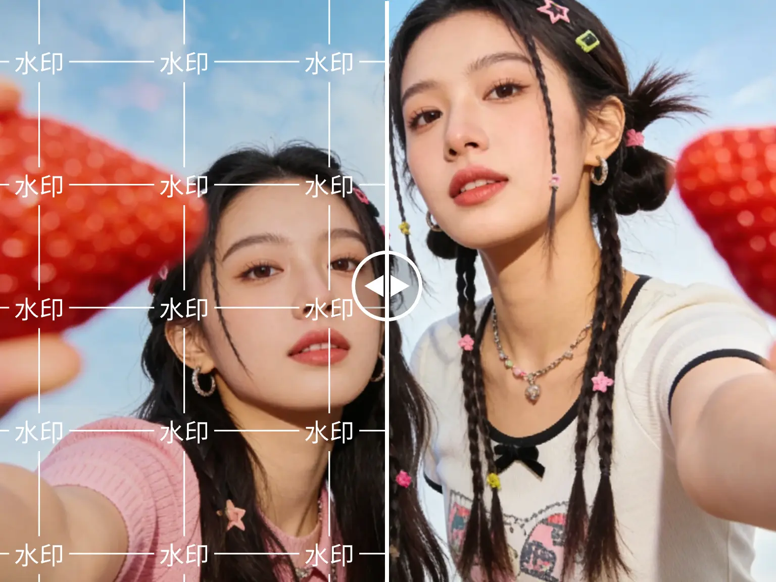 图片去水印配图