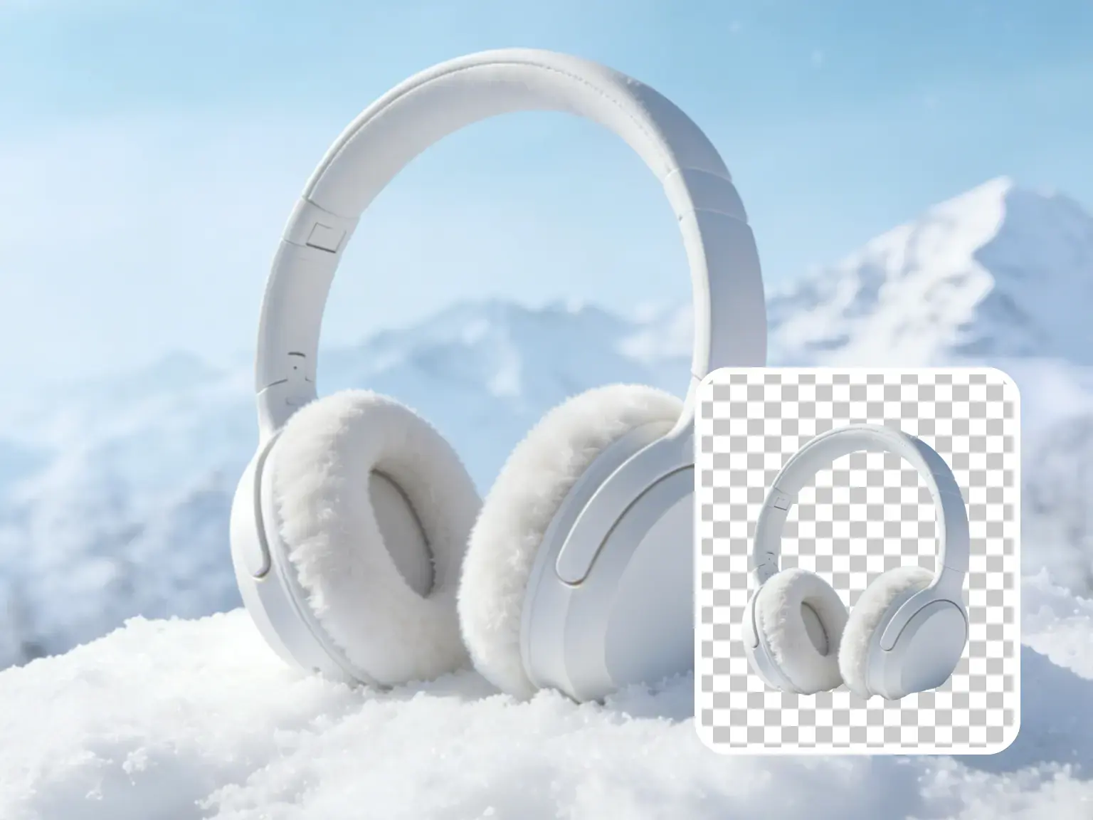 图片去背景配图