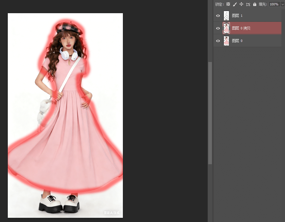 模特抠图流程图