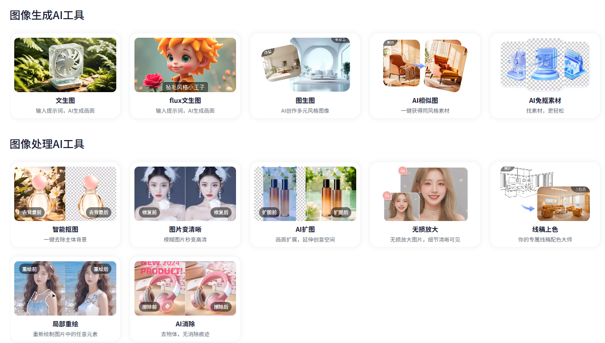 文生图 扩图 图片变清晰