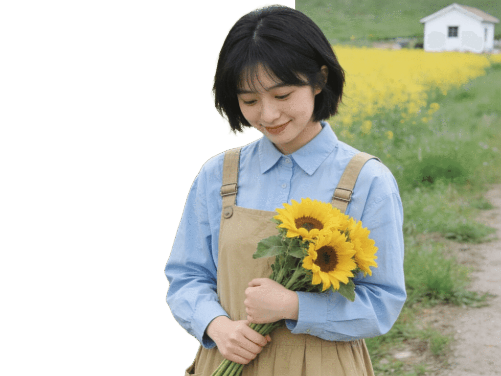 复杂人像背景图前后对比图