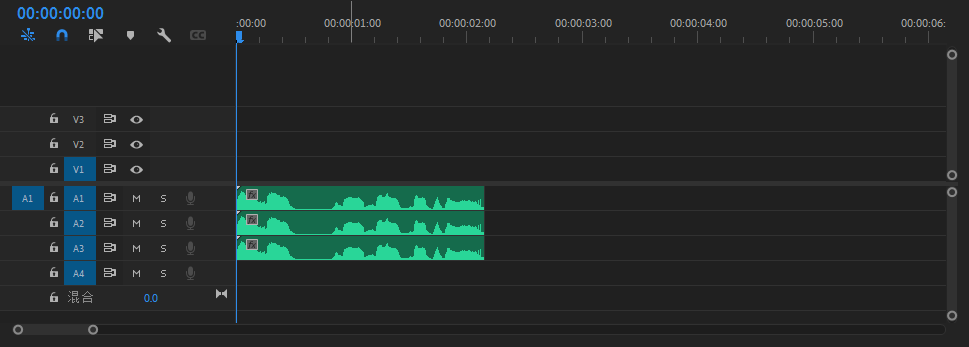 生成好的音频自动嵌入指标所在处