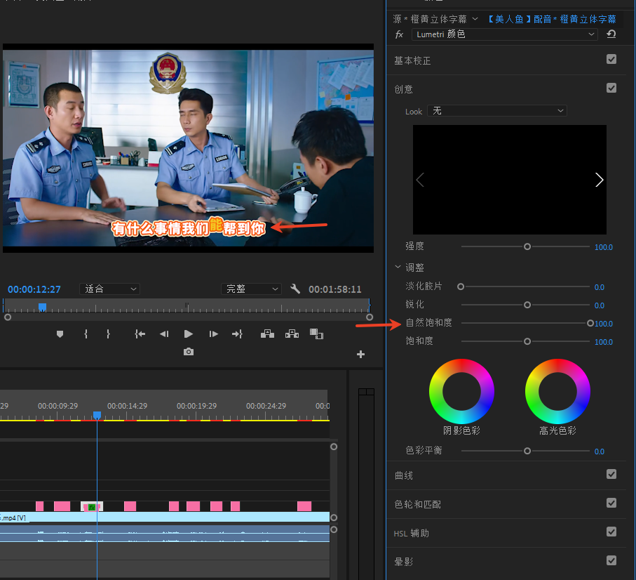 千鹿Pr助手的字幕可以调节参数