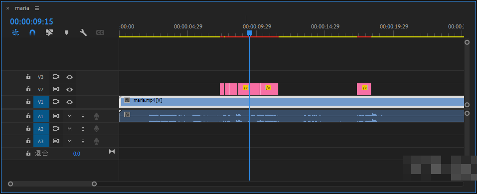 翻译好的字幕会自动嵌入时间轴